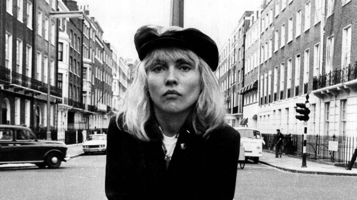 Debbie (Deborah) Harry from US band Blondie in 1977. Picture Graham Morris/Evening Standard/Getty Images