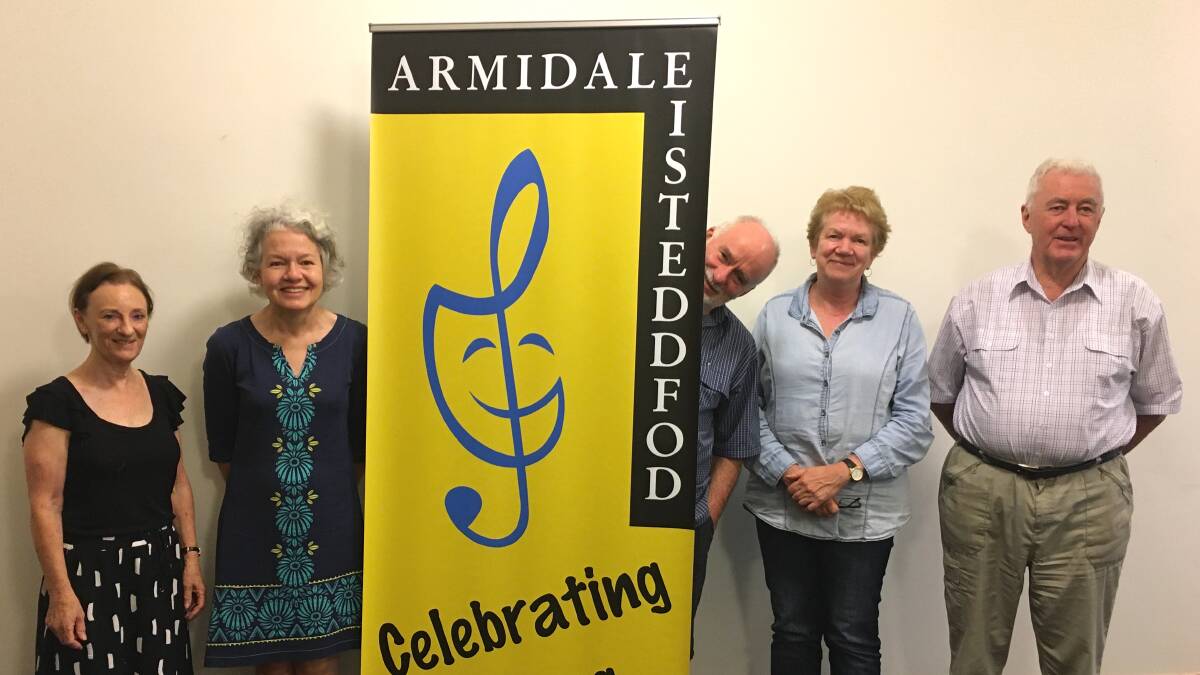 Armidale Eisteddfod committee members. The annual event is an important performance opportunity for musicians.