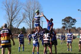 The Elks men are outside of the top four in the New England Rugby Union second grade competition. Picture Glen Innes Elks