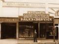 Winstanley's radio and electrical store pictured in the 1930s. The building became Ben Stocks. Picture supplied. 