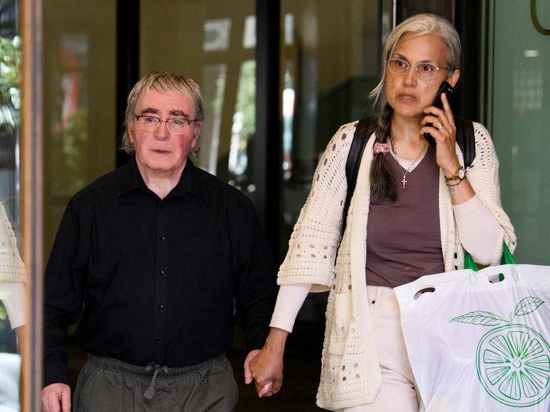 William Kamm and his wife Sandra Susan Mathison both face child grooming charges. (Bianca De Marchi/AAP PHOTOS)