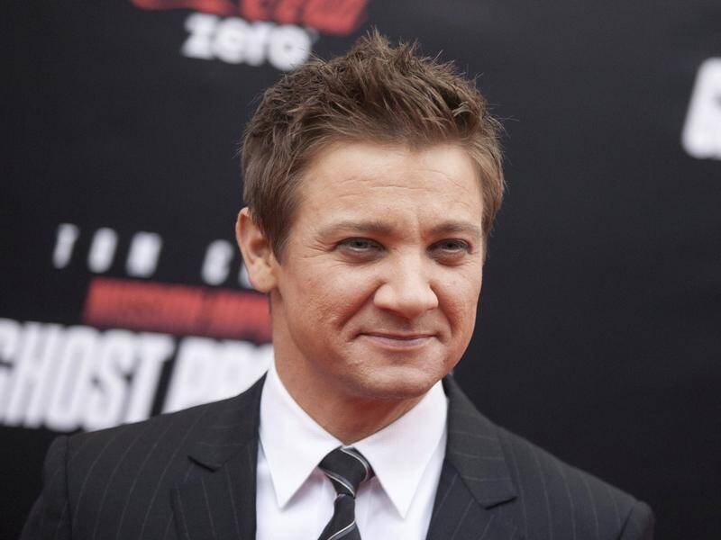 Actor Jeremy Renner made his first awards appearance since a 2023 snowplough accident. (AP PHOTO)